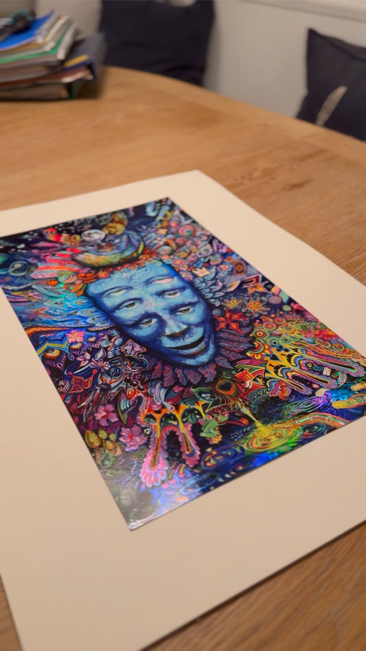 Artwork | Shpongle | Layered Foil | 2025 by Stephen Krouse, Jake Amason and Randall Randall