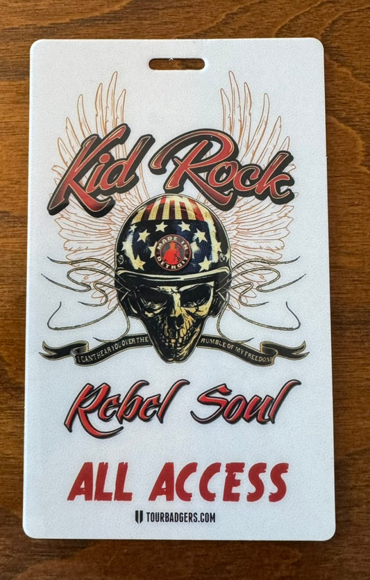 All Access Pass | Kid Rock | Fuck Fuck Tour | 2018