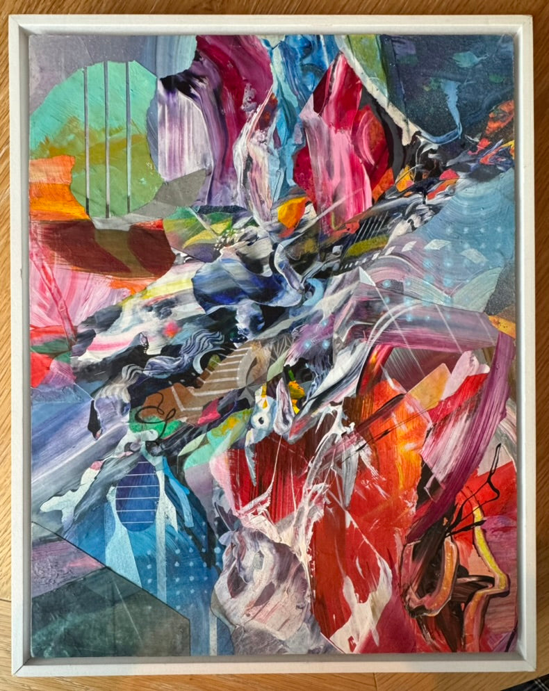Oliver Vernon | Buried Images (On Wood) | 2008-2009 | 11" x 14"