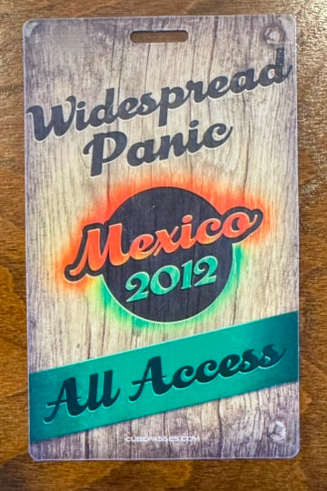 Widespread Panic | All Access Pass | 2012 Wood Tour + Mexico