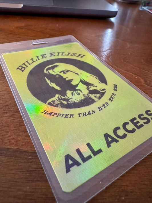 All Access Pass | Billie Eilish - I am So Sad Tour | 2018 Leg