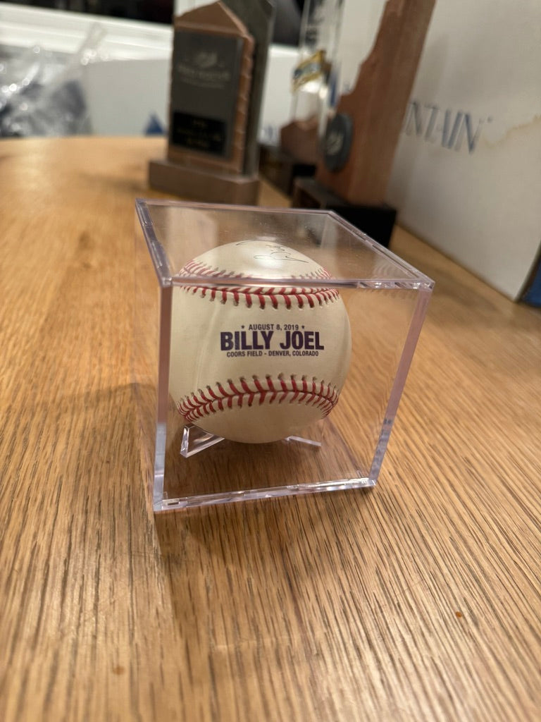 Autograph | Billy Joel | Official MLB Baseball | Colroado Rockies