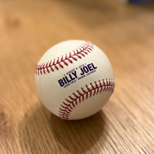 Autograph | Billy Joel | Official MLB Baseball | Colroado Rockies