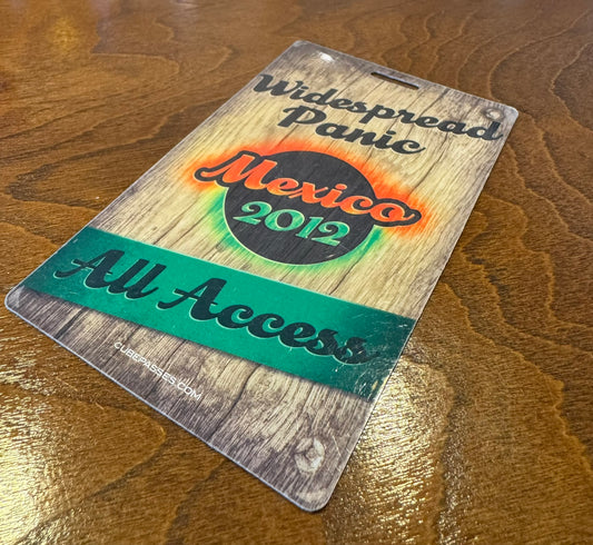 Widespread Panic | All Access Pass | 2012 Wood Tour + Mexico